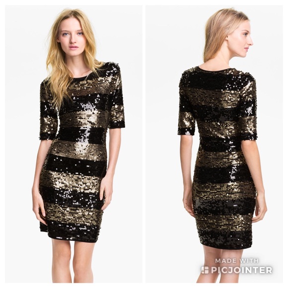 bcbgmaxazria sequin dress
